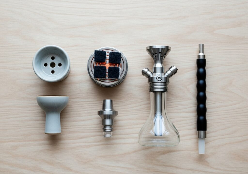 シーシャに必要な道具と仕組み